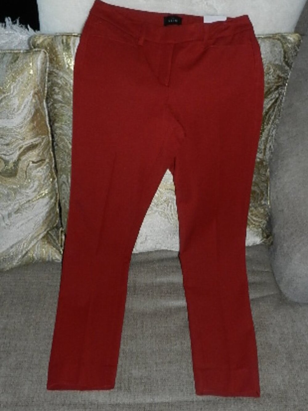 NWT White House Black Market Bi Stretch The Slim Pants Size 2P Auburne - Picture 2 of 16
